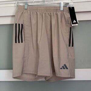ADIDAS Men's OTR B SHORTS Running Carrera Athletic size S 7" Tan Khaki NEW